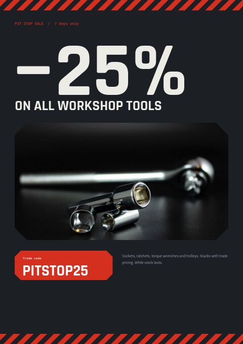 Automotive & Parts — Promo / Sale page