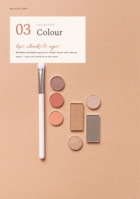 Beauty & Cosmetics — Collection Divider page