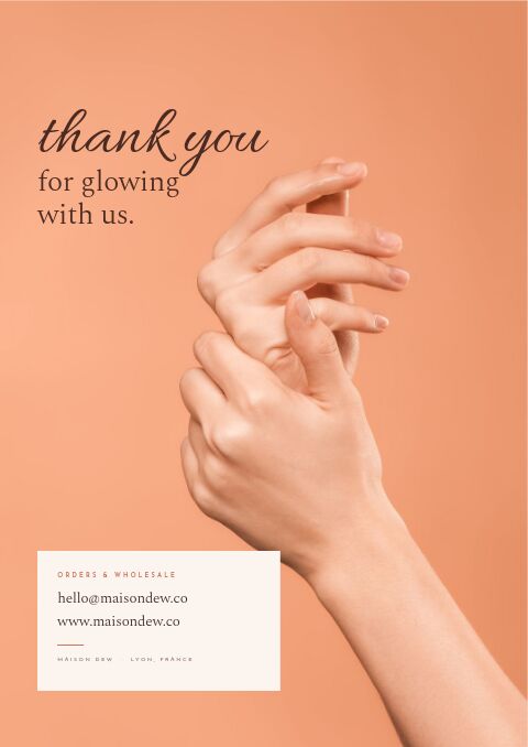 Beauty & Cosmetics — Back Cover page