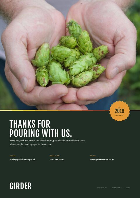 Brewery & Craft Beer — Back Cover page