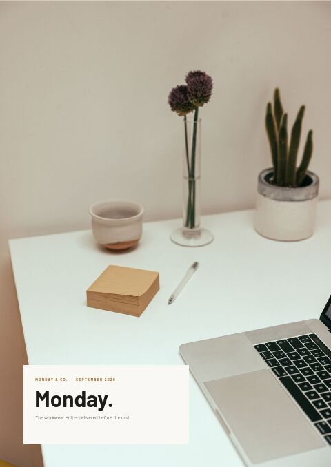 Back to Work — Cover · poster page