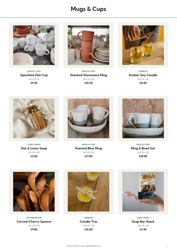 Best Sellers — product page, 3 × 3 grid