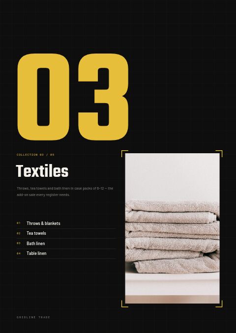 Black Week — Collection Divider page