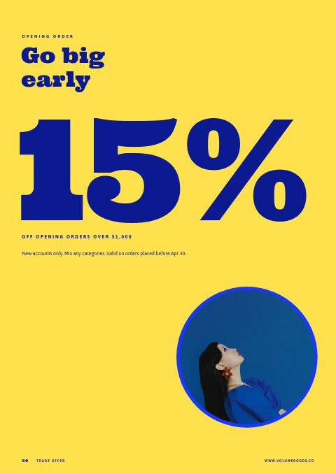 Bold Catalog — Promo / Sale page