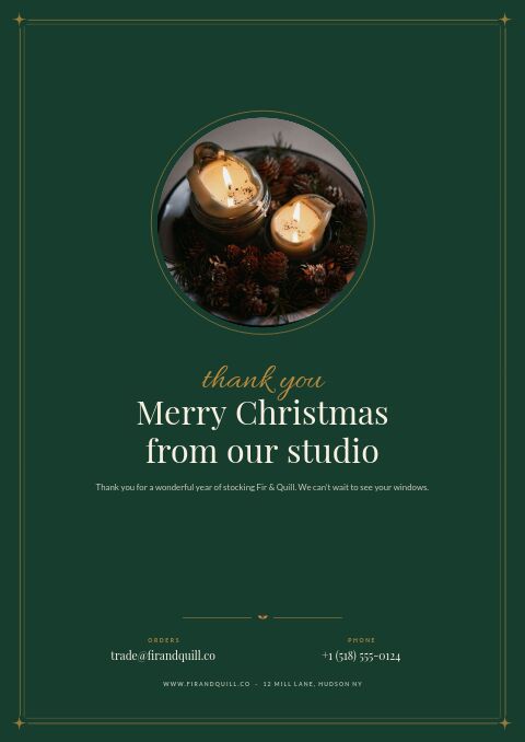 Christmas — Back Cover page