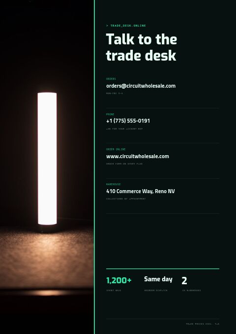 Cyber Week — Contact / Info page