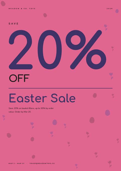 Easter Sale — Cover · poster page