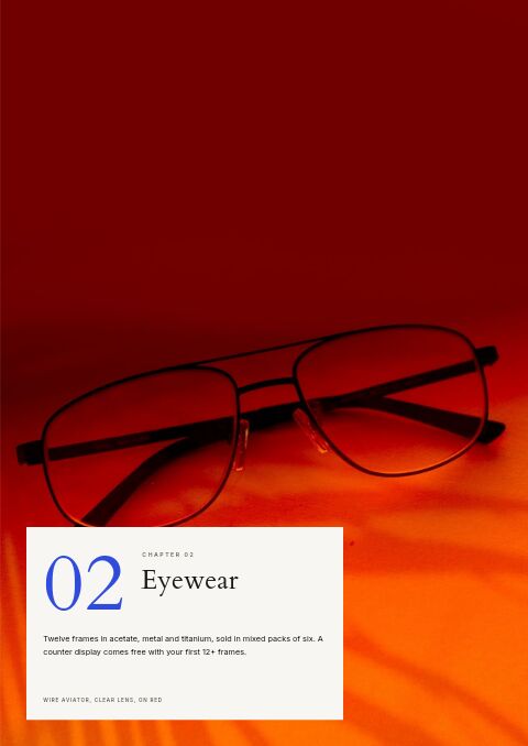 Editorial Lookbook — Collection Divider page