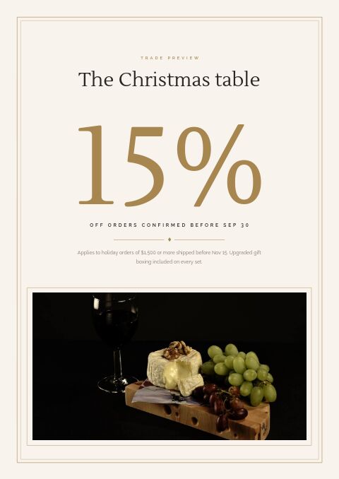 Elegant Catalog — Promo / Sale page
