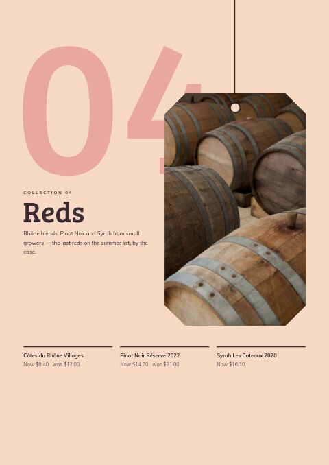 End of Summer Sale — Collection Divider page