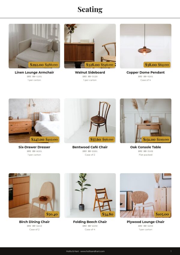 End of Year Sale — product page, 3 × 3 grid