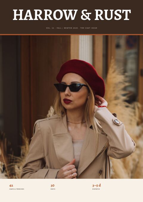 Fall Fashion — Cover · band page