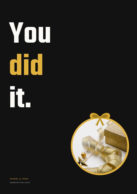 Graduation Gift Guide — Cover · poster page
