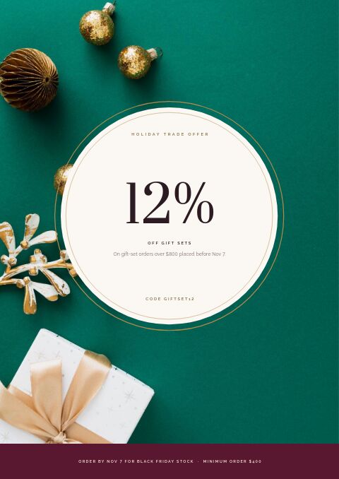 Holiday Collection — Promo / Sale page