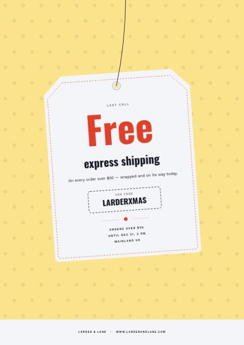 Last-Minute Gifts — Promo / Sale page