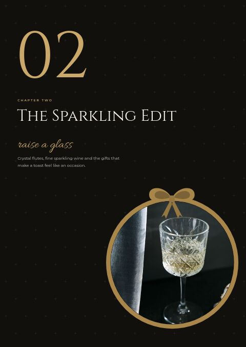 Luxury Gifts — Collection Divider page