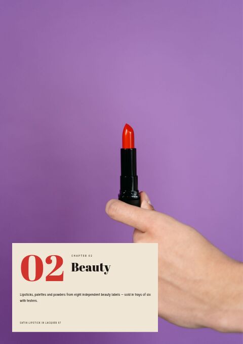 Magazine Style — Collection Divider page