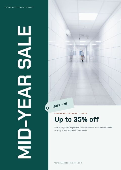 Mid-Year Sale — Cover · band page