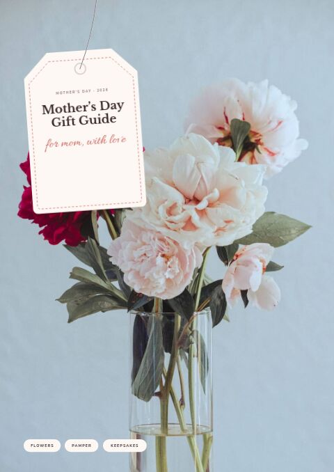 Mother’s Day Gift Guide — Cover · poster page
