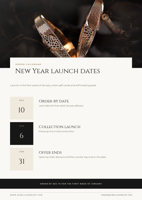 New Year Collection — Event / Launch page