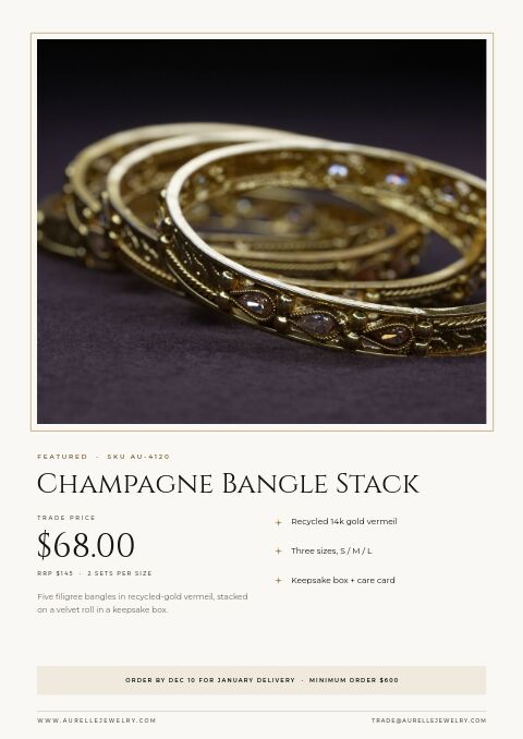 New Year Collection — Featured Product page