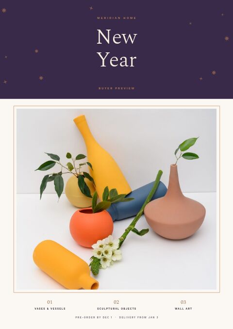 New Year Preview — Cover · band page