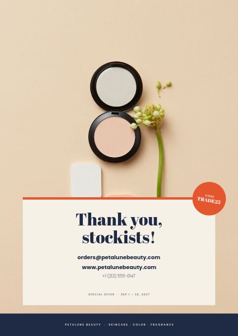 Special Offer — Back Cover page