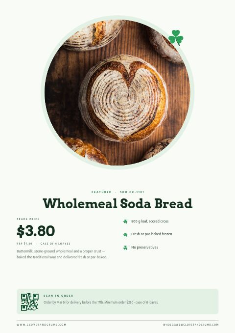 St. Patrick’s Day — Featured Product page