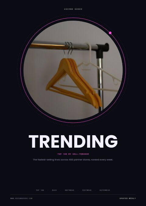 Trending Products — Cover · band page