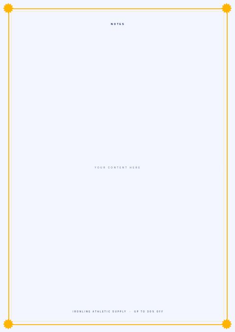 Up to 30% Off — Framed Blank page