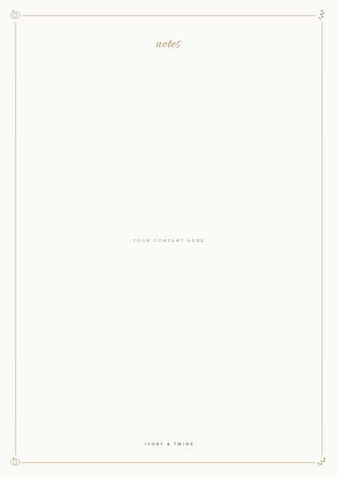 Wedding Season — Framed Blank page