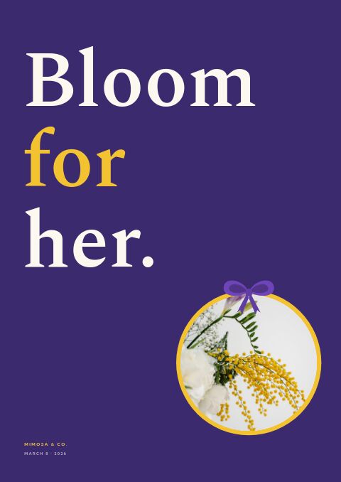 Women’s Day Gift Guide — Cover · poster page