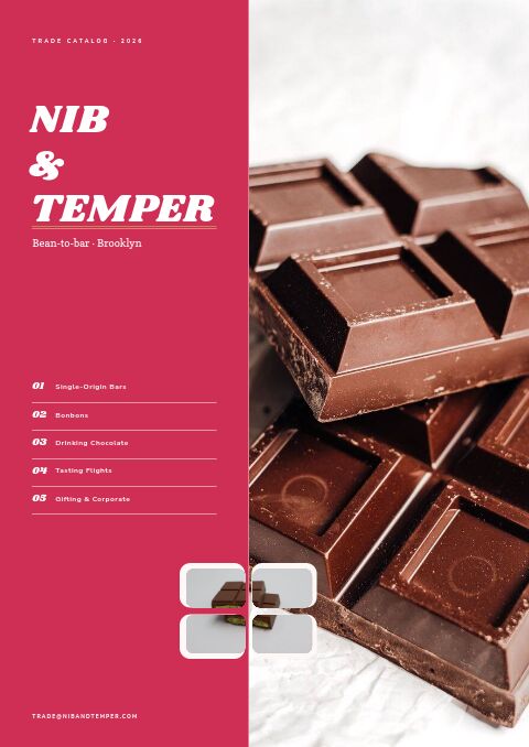 Chocolate & Confectionery — Cover · split page