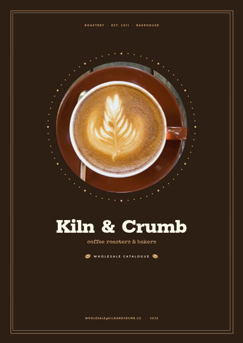 Coffee & Bakery — Cover · framed page