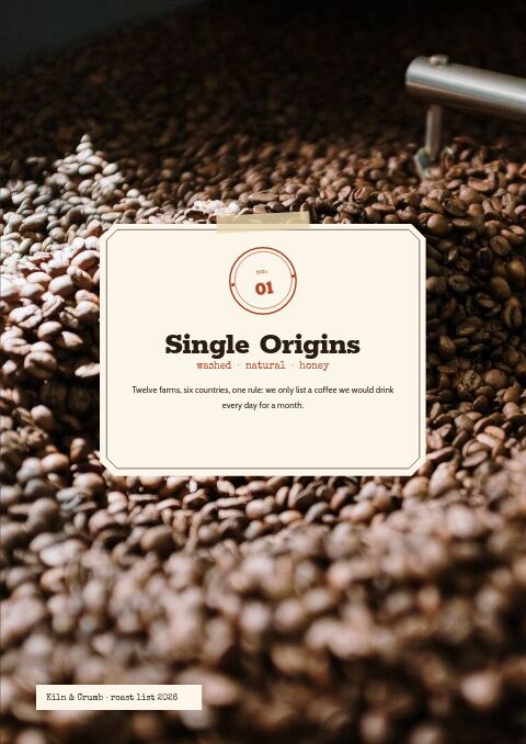 Coffee & Bakery — Collection Divider page