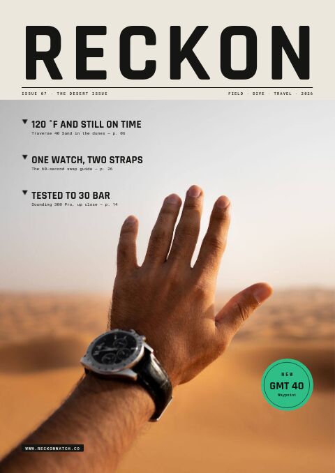 Field & Dive Watches — Cover · magazine page