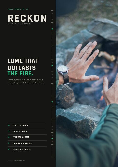 Field & Dive Watches — Cover · split page