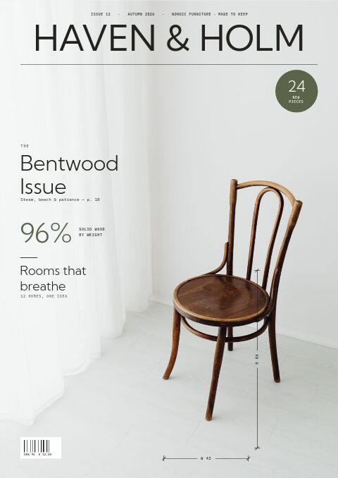 Furniture & Home — Cover · magazine page