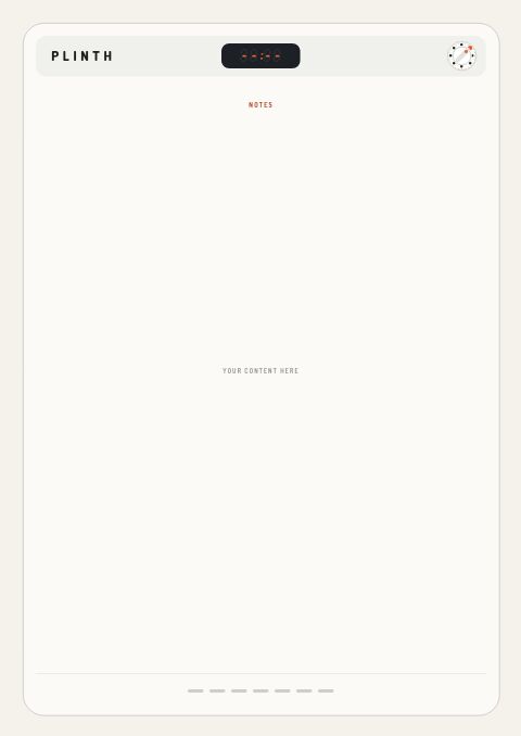 Appliances Premium — Framed Blank page