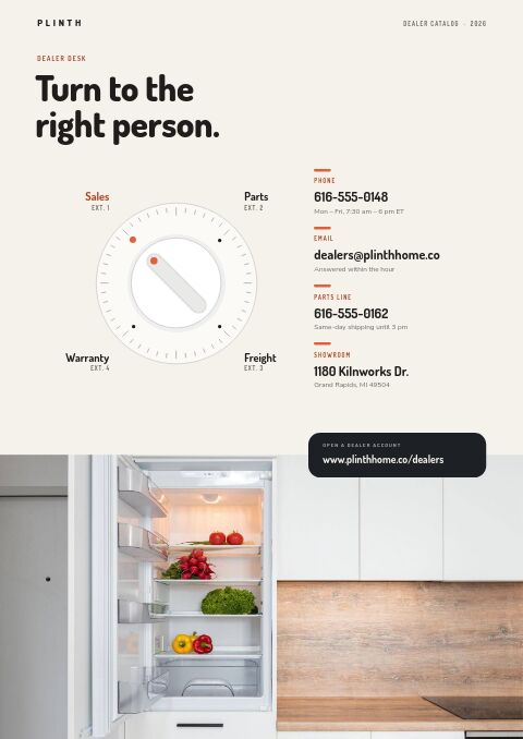 Appliances Premium — Contact / Info page