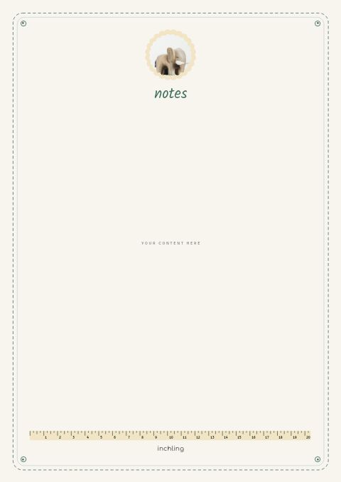 Baby & Kids Premium — Framed Blank page