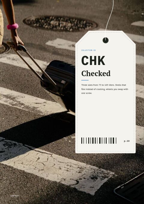Bags & Luggage Premium — Collection Divider page