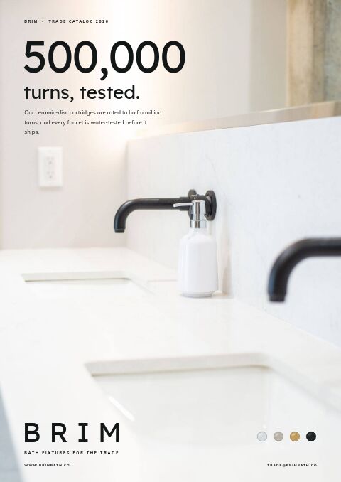 Bathroom Fixtures Premium — Cover · poster page