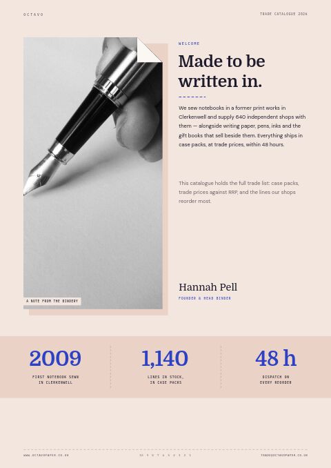Books & Stationery Premium — Welcome / About page