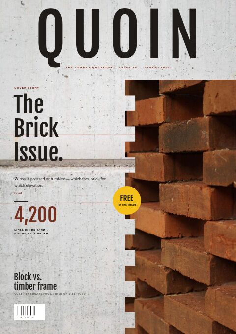 Building Materials Premium — Cover · magazine page