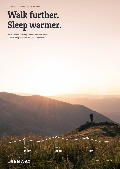 Camping & Hiking Premium — Cover · poster page