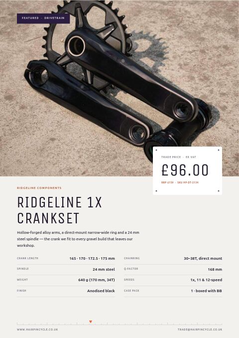 Cycling Premium — Featured Product page