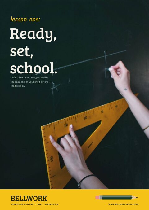 Educational Supplies Premium — Cover · poster page