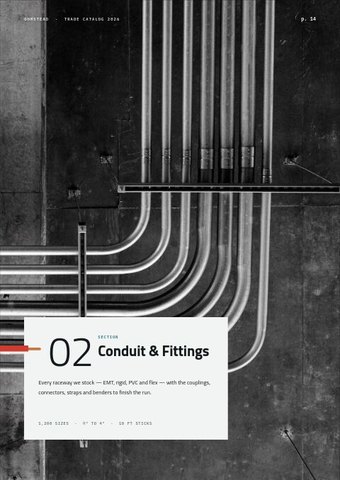 Electrical Supplies Premium — Collection Divider page