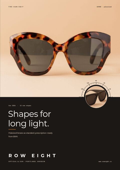 Eyewear Premium — Cover · band page